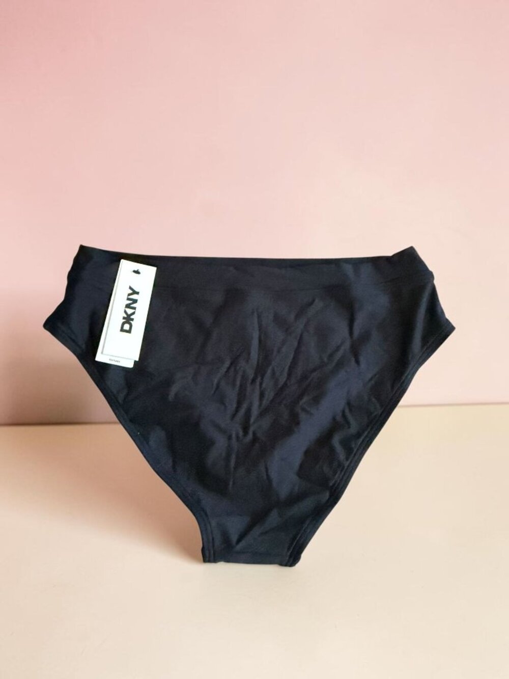 DKNY Black Swim Bottoms Size Medium NEW NWT